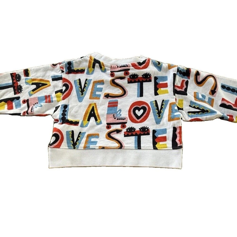 Stella McCartney Kids Multicolor Cotton Sweatshirt 2 Years - Picture 3 of 11